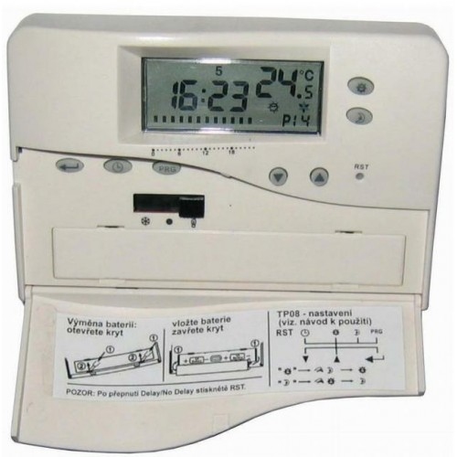 Programovatelný pokojový termostat TP08 REGULUS