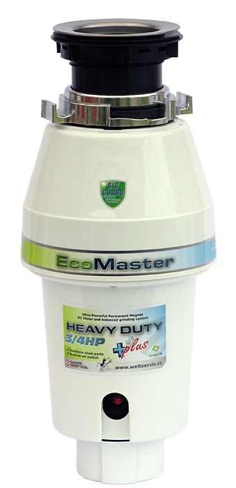 EcoMaster HEAVY DUTY Plus drtič kuchyňského odpadu - doprava zdarma