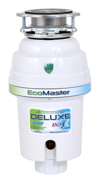 EcoMaster DELUXE EVO3 drtič odpadu - doprava zdarma