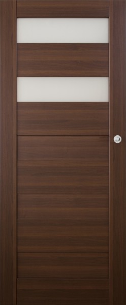 Vasco Doors Posuvné dveře na stěnu SANTIAGO prosklené, model 5