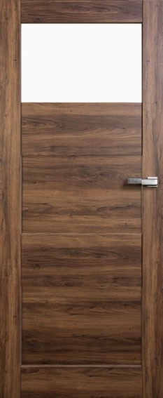 Vasco Doors Interiérové dveře TEO kombinované, model 2 - Bezfalcové dveře