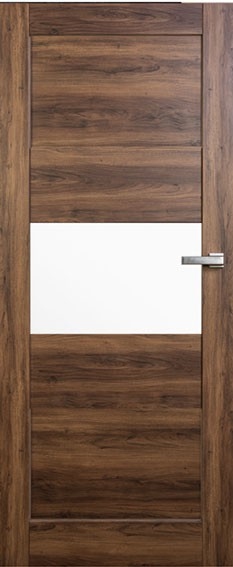 Vasco Doors Interiérové dveře TEO kombinované, model 3 - Bezfalcové dveře