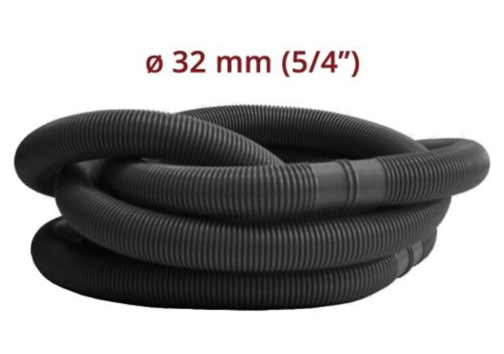 Hadice v metráži O 5/4&quot; (32 mm) - díl 1 m černá