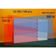 Infratopení infrapanel ISS 600/400 plus